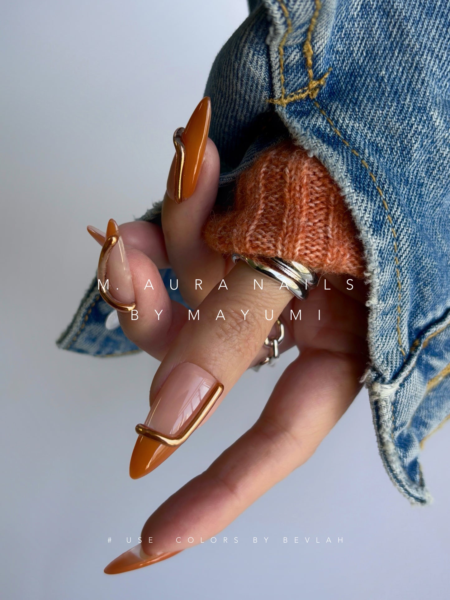 Orange Tortoise Ring