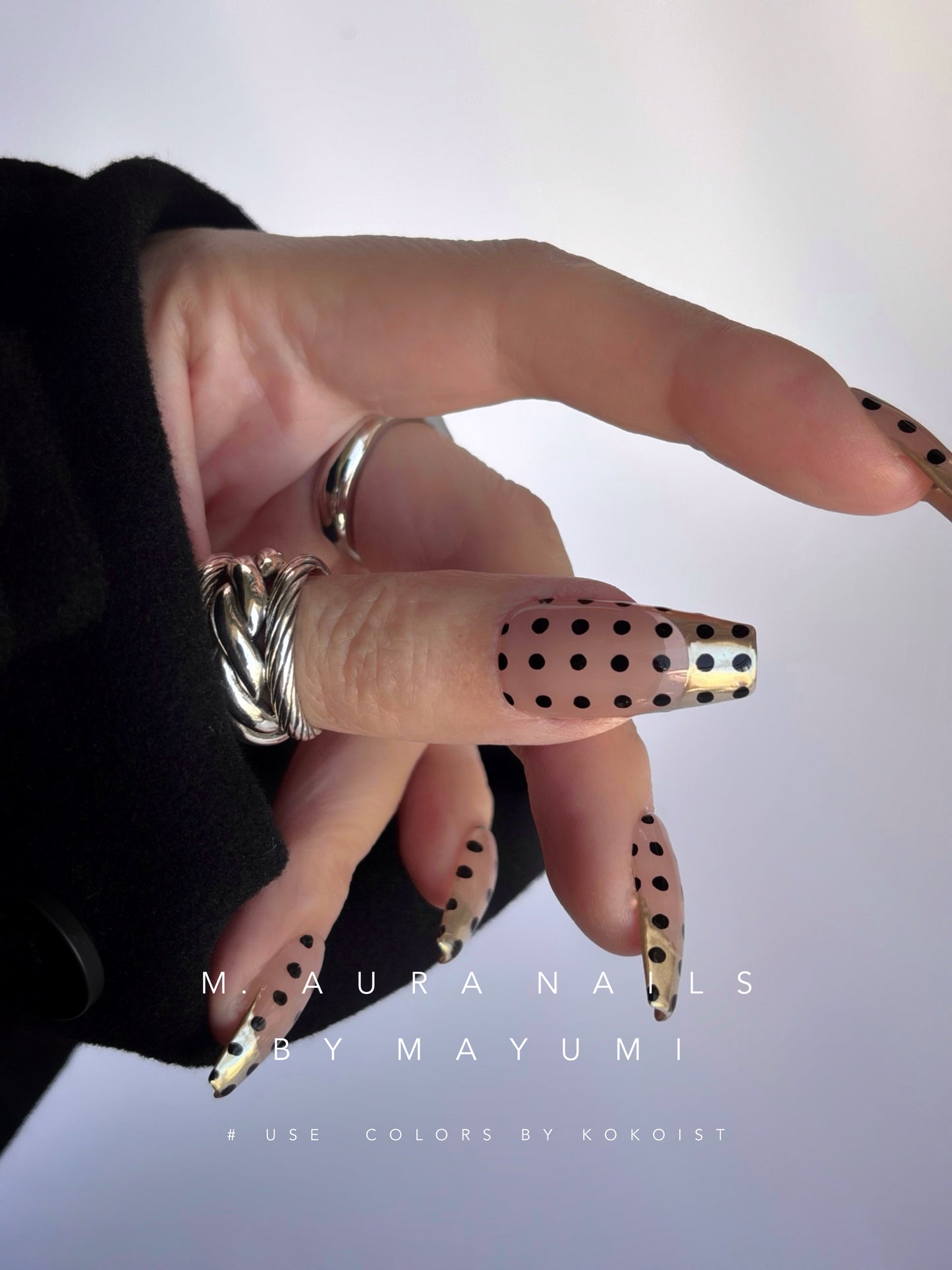 Chrome Dot Veil