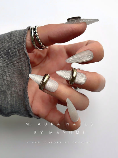 White Magnet & Ring