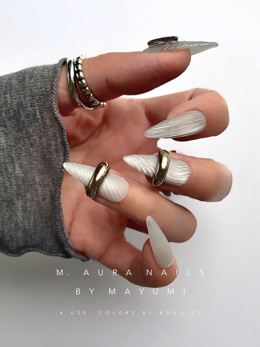 White Magnet & Ring