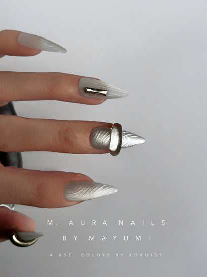 White Magnet & Ring