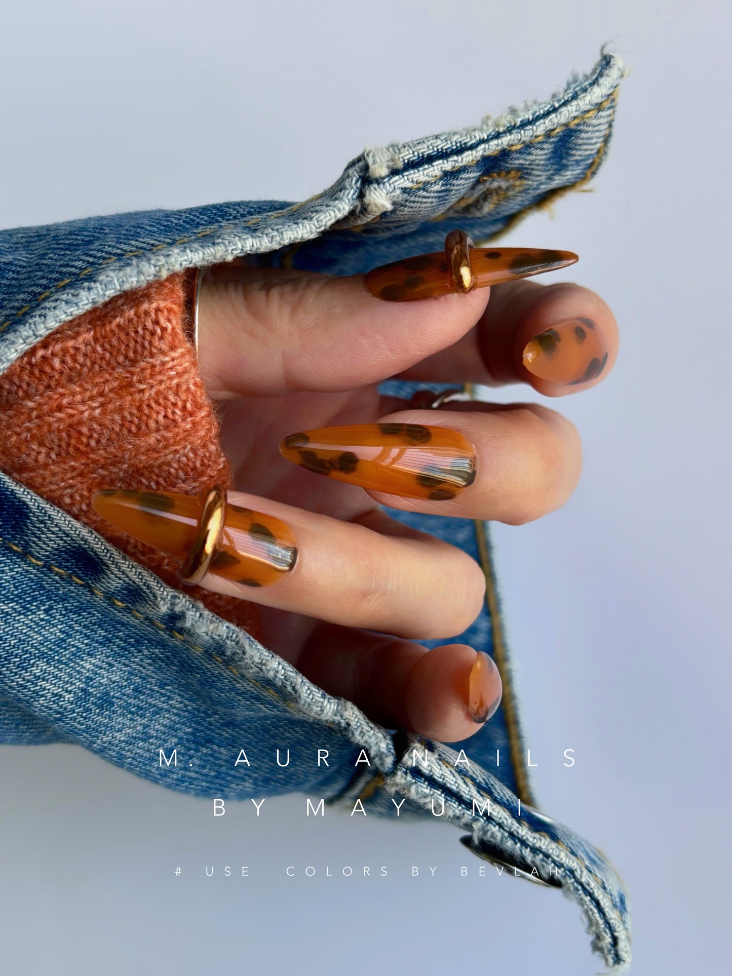Orange Tortoise Ring