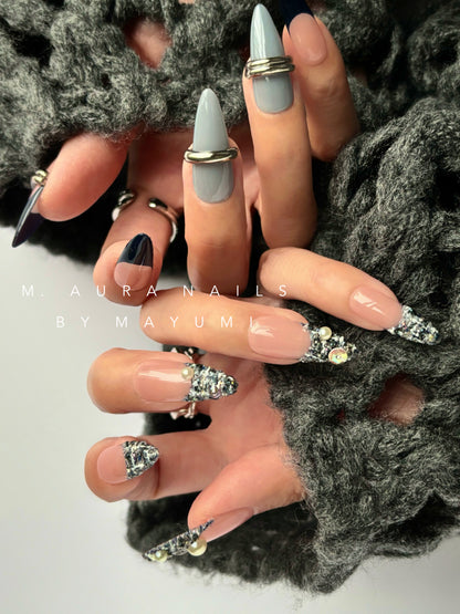 Couture Tweed Ring