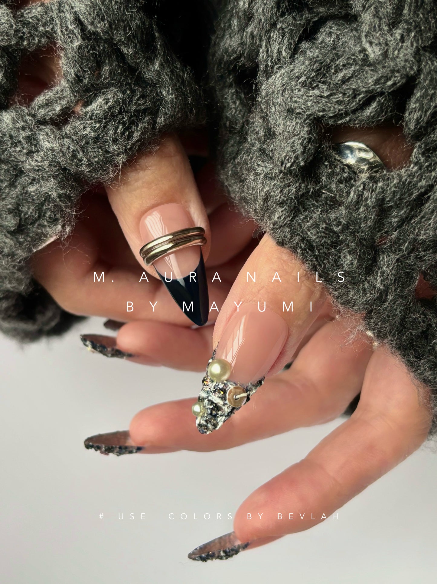 Couture Tweed Ring