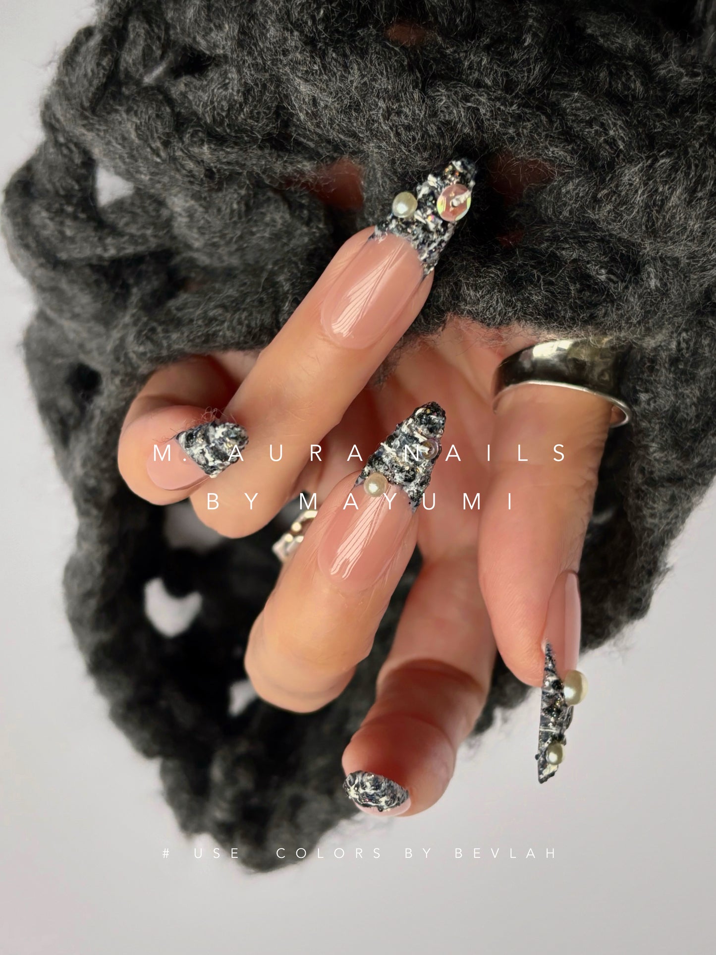 Couture Tweed Ring