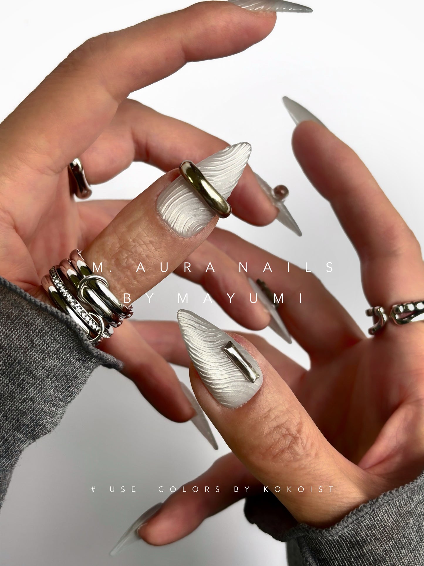 White Magnet & Ring