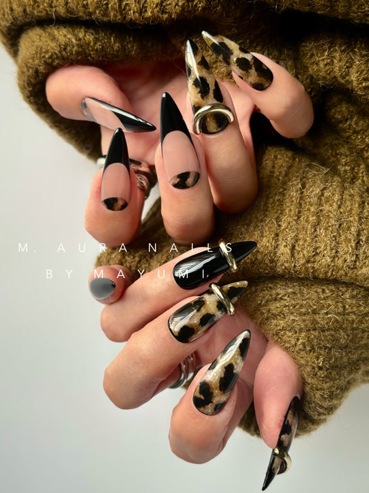 LEOPARD NOIR