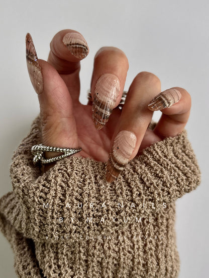 Amber Shell Ring