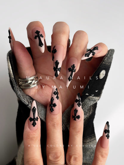 HAND-PAINTED CROSS