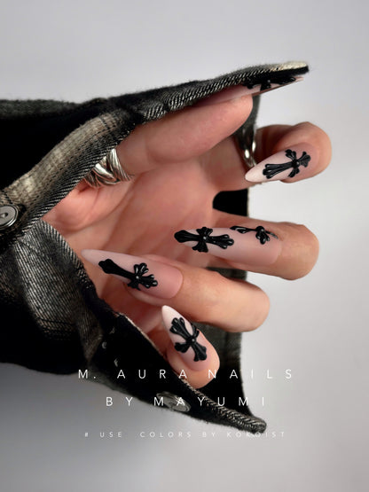 HAND-PAINTED CROSS