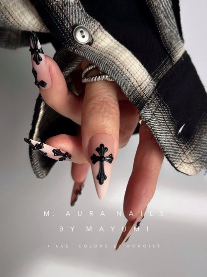 HAND-PAINTED CROSS